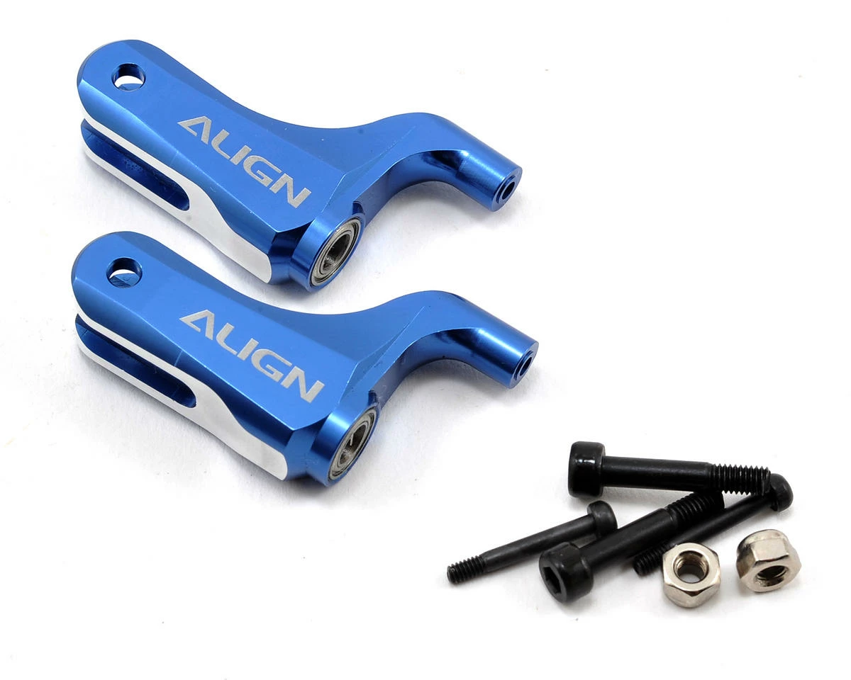 Align 450DFC Main Rotor Holder Set (Blue) 3 Align 450DFC Main Rotor Holder Set (Blue)