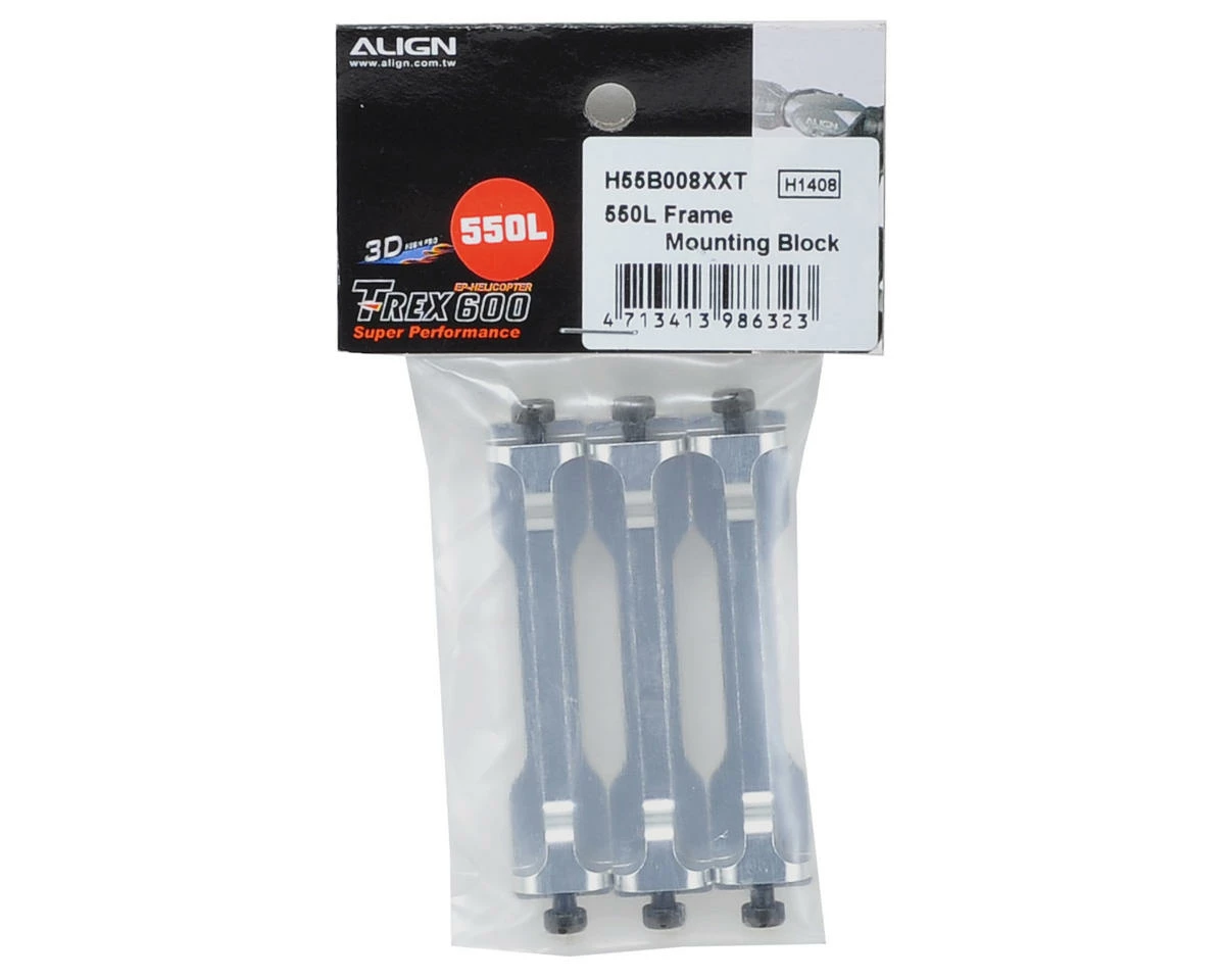 Align 550L Frame Mounting Block (3) 4 Align 550L Frame Mounting Block (3) - Image 2