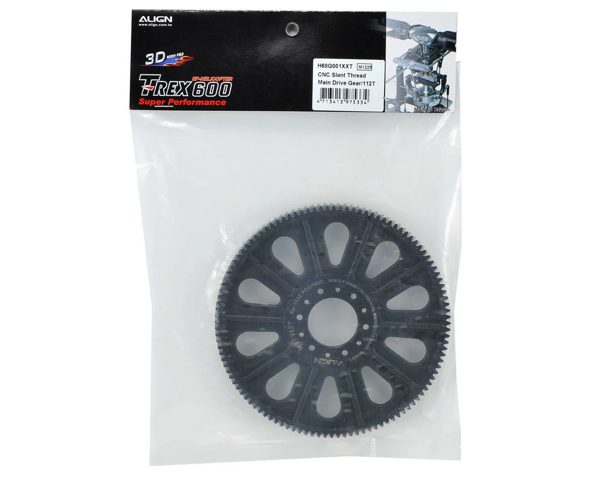 Align CNC Slant Thread Main Drive Gear (112T) 4 Align CNC Slant Thread Main Drive Gear (112T) - Image 2