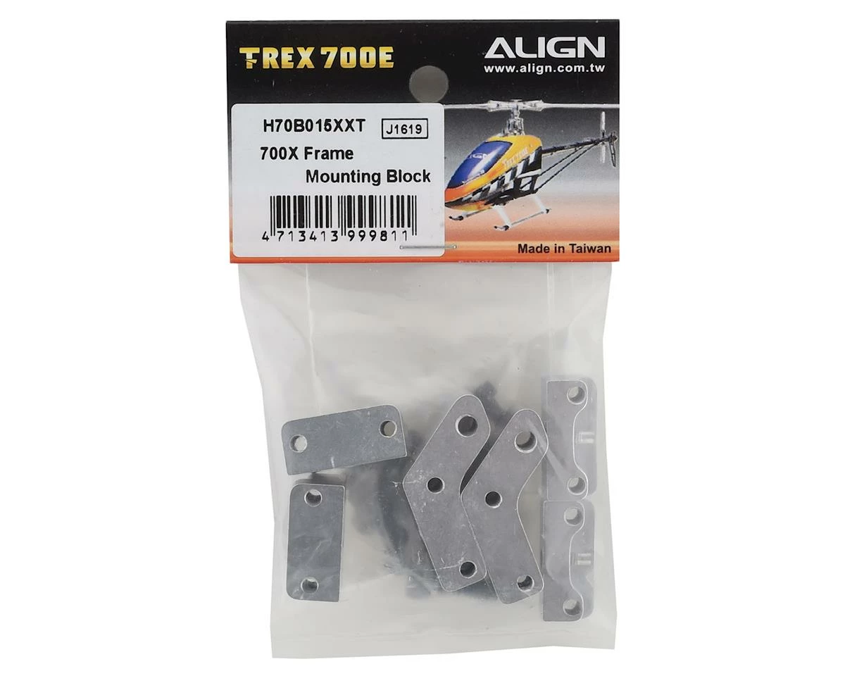 Align 700X Frame Mounting Block 4 Align 700X Frame Mounting Block - Image 2