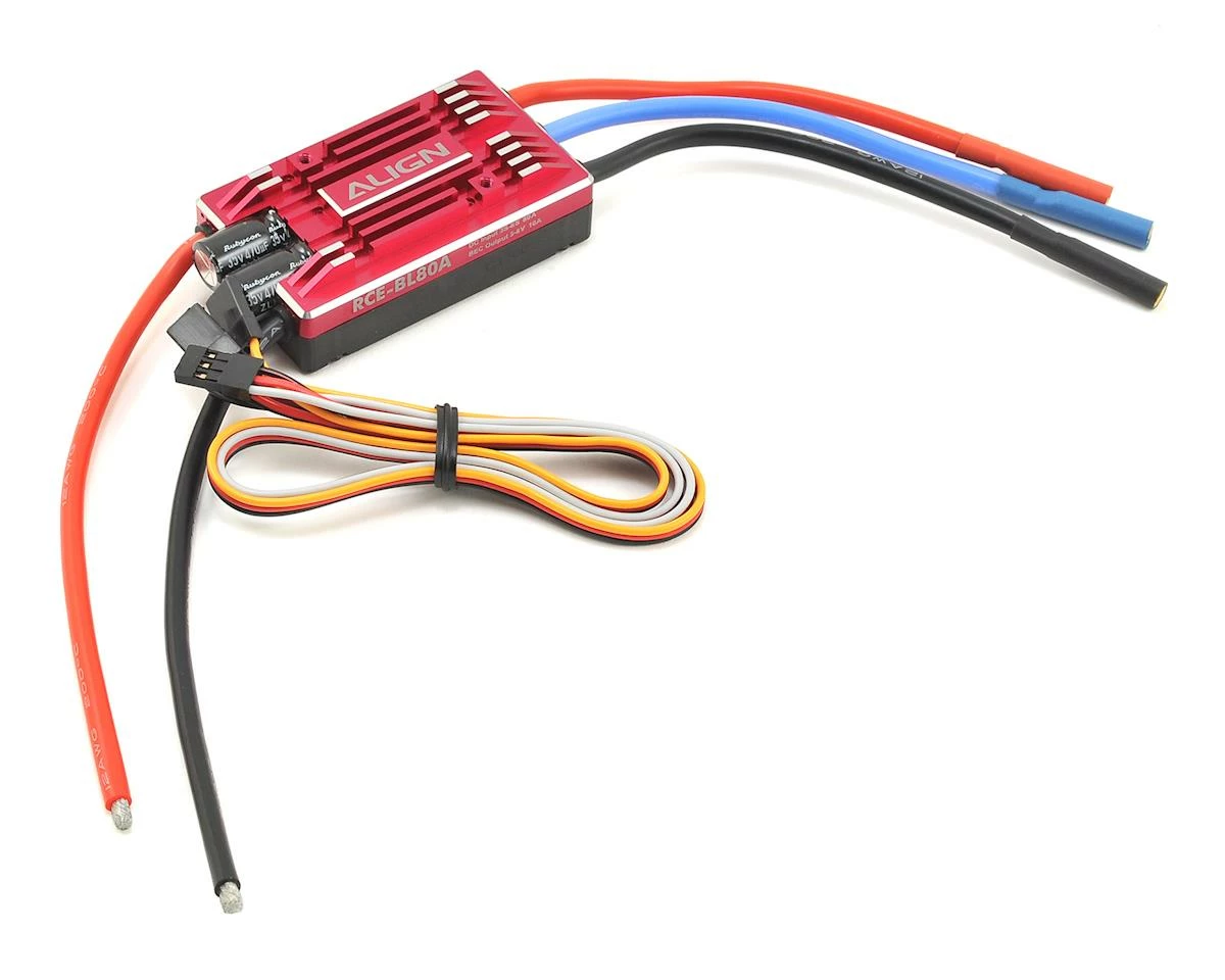 Align RCE-BL80A Brushless ESC 3 Align RCE-BL80A Brushless ESC