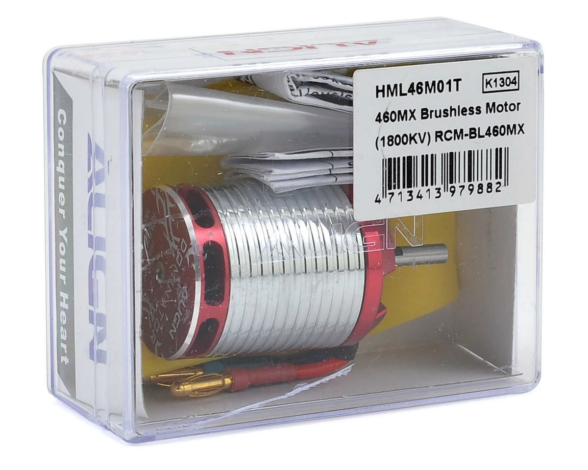 Align 460MX Brushless Motor (1800kV) 5 Align 460MX Brushless Motor (1800kV) - Image 3