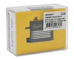 Align DS535M Digital Metal Gear Mini Tail Servo (High Voltage) (Aluminum Case) -Helicopters Sales agnhsd53501 2