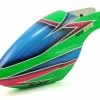 Blade 360 CFX 3S Fiberglass Canopy (Green/Blue) -Helicopters Sales blh5053