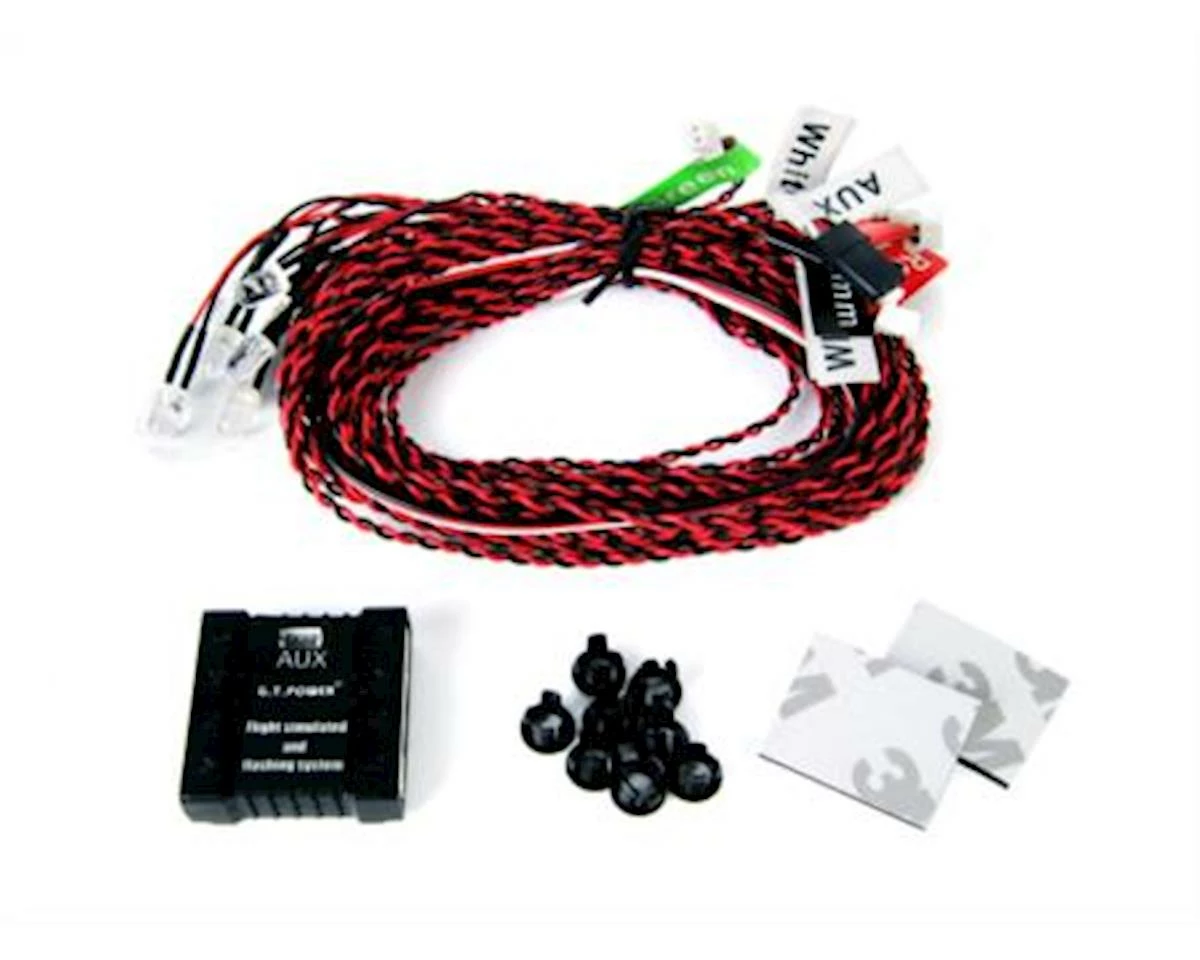 Common Sense RC Deluxe Programmable Realistic LED Lighting Kit for Airplanes and Helicopters 3 Common Sense RC Deluxe Programmable Realistic LED Lighting Kit for Airplanes and Helicopters