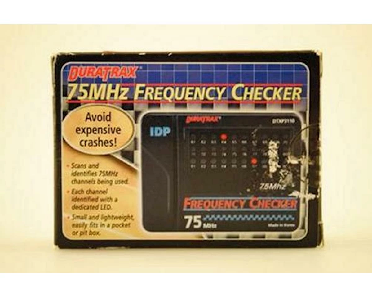 DuraTrax 75Mhz Radio Frequency Checker 3 DuraTrax 75Mhz Radio Frequency Checker