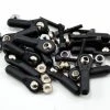 DuBro 6-32 Heavy Duty Ball Link Set (Black) (12) -Helicopters Sales dub2267