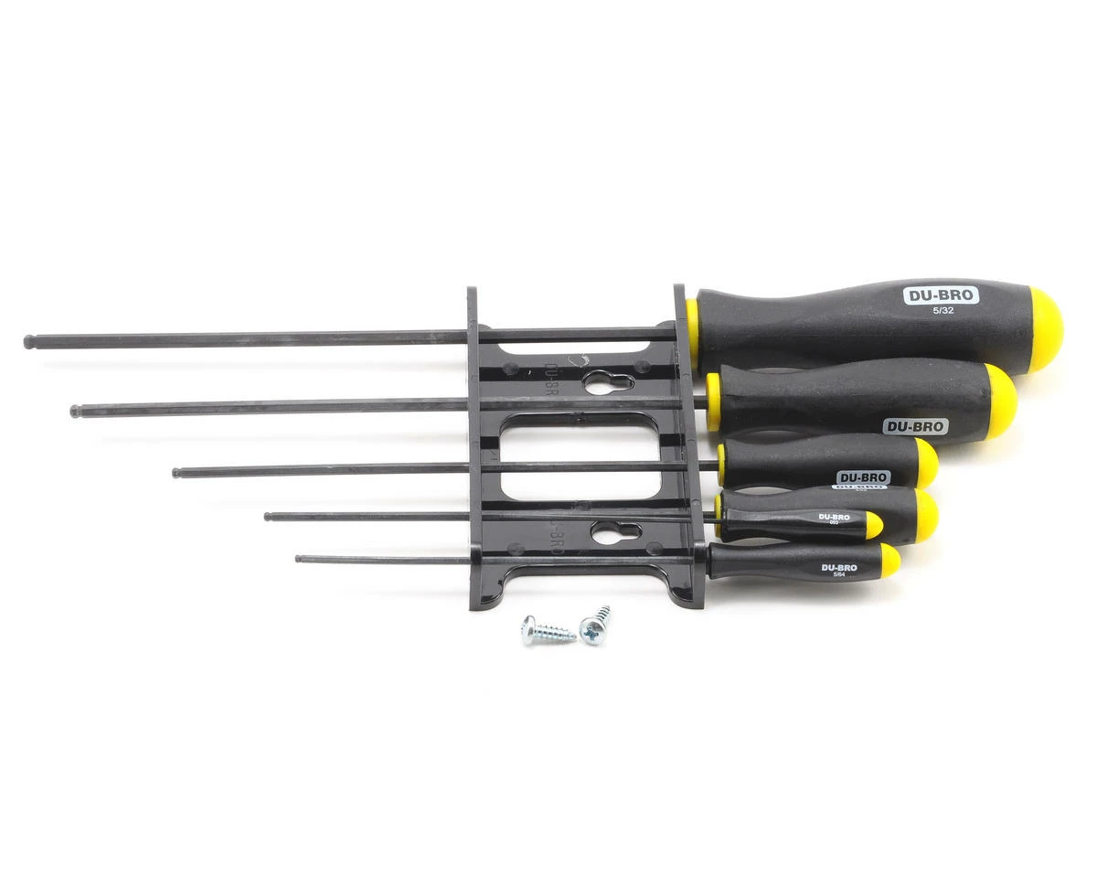 DuBro Ball Driver Set with Holder 3 DuBro Ball Driver Set with Holder