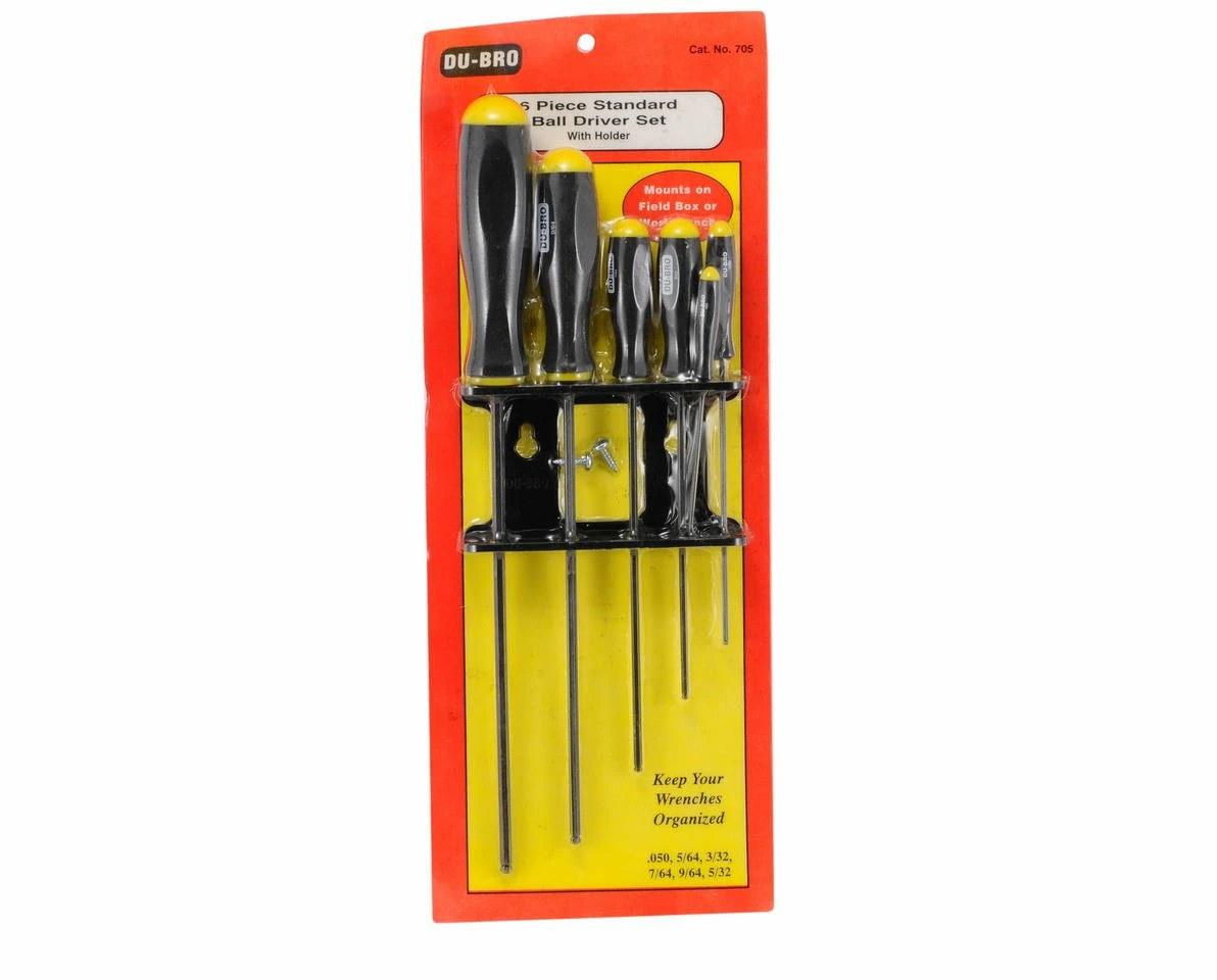 DuBro Ball Driver Set with Holder 4 DuBro Ball Driver Set with Holder - Image 2