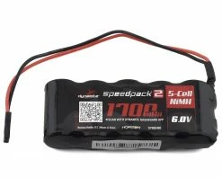 Dynamite 5C Flat NiMH Receiver Battery Pack (6.0V/1700mAh)