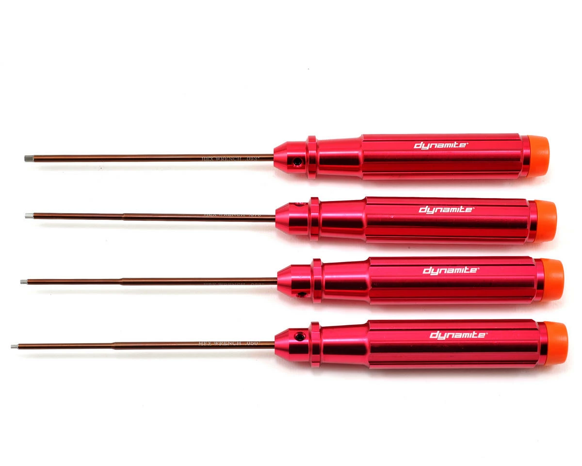 Dynamite Machined Standard Hex Driver Set (4) 3 Dynamite Machined Standard Hex Driver Set (4)