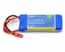 E-flite 3S LiPo Battery Pack 30C (11.1V/800mAh) w/JST Connector