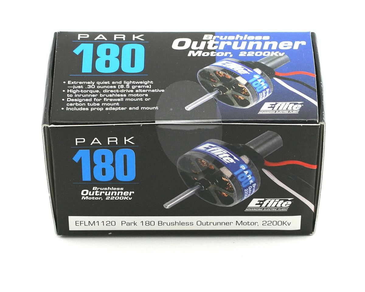 E-flite Park 180 Brushless Outrunner Motor, 2200Kv: 2mm Bullet 5 E-flite Park 180 Brushless Outrunner Motor, 2200Kv: 2mm Bullet - Image 3