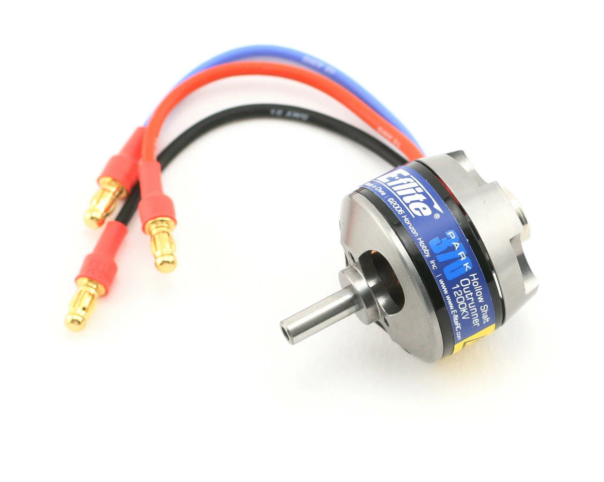 E-flite Park 370 BL Outrunner (1200kV) w/4mm Hollow Shaft 3 E-flite Park 370 BL Outrunner (1200kV) w/4mm Hollow Shaft