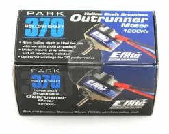 E-flite Park 370 BL Outrunner (1200kV) w/4mm Hollow Shaft 7 E-flite Park 370 BL Outrunner (1200kV) w/4mm Hollow Shaft -Helicopters Sales eflm1210hs 2