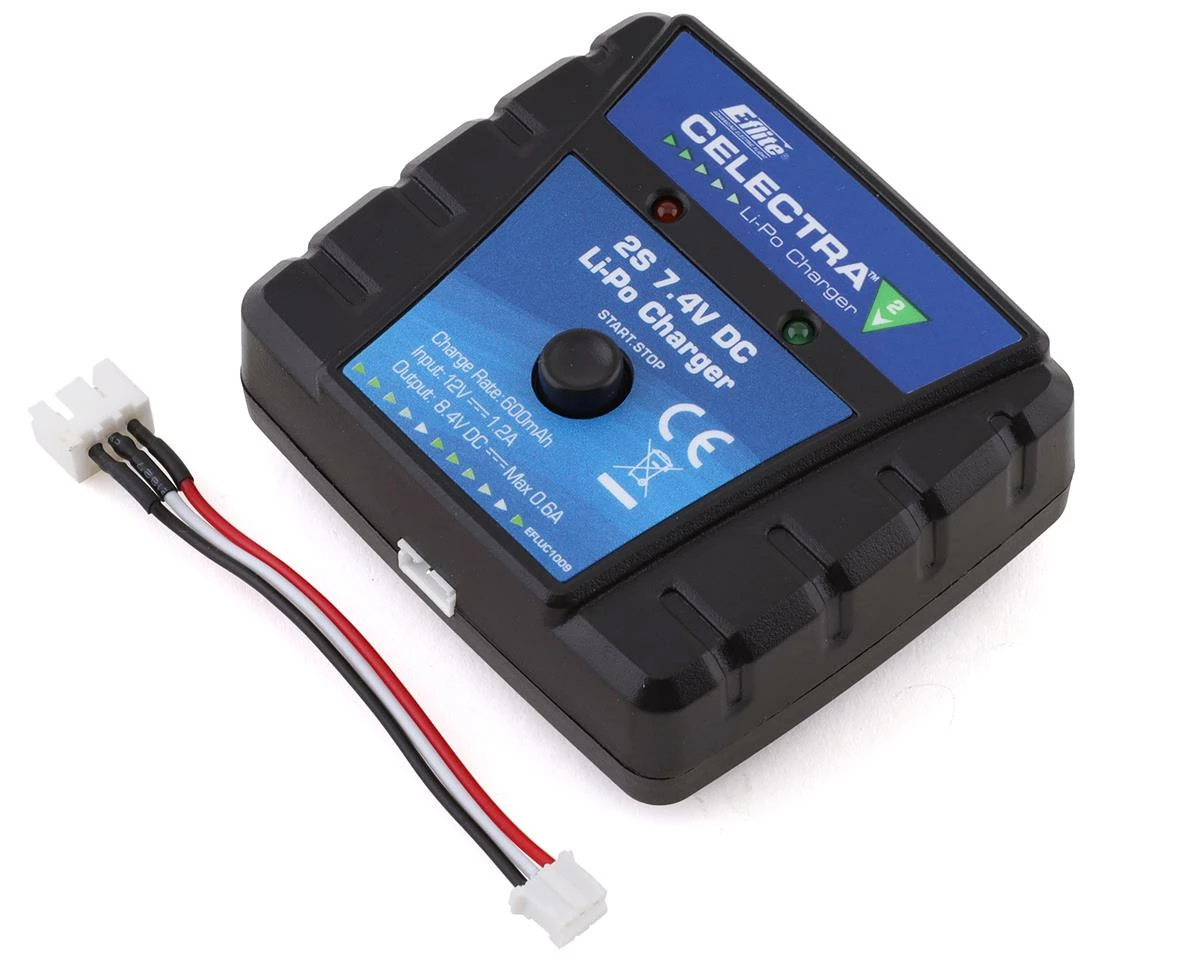 E-flite Celectra 2S 7.4V DC LiPo Charger 3 E-flite Celectra 2S 7.4V DC LiPo Charger