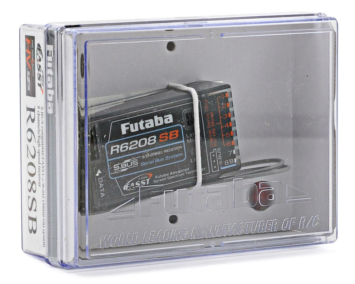 Futaba R6208SB 3CH/18CH 2.4Ghz FASST S.Bus Micro Receiver 4 Futaba R6208SB 3CH/18CH 2.4Ghz FASST S.Bus Micro Receiver - Image 2