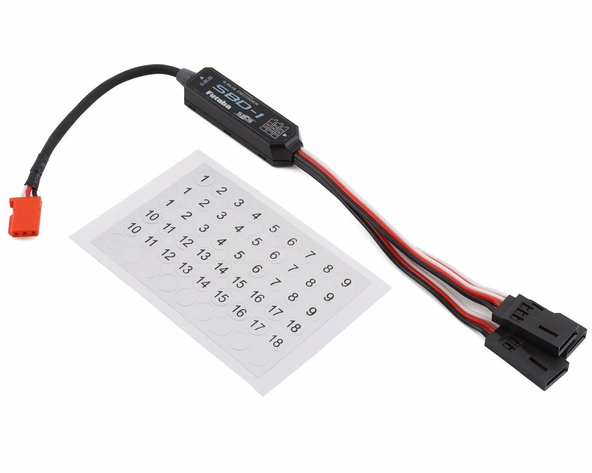 Futaba SBD-1 S.Bus Decoder (200mm) 3 Futaba SBD-1 S.Bus Decoder (200mm)