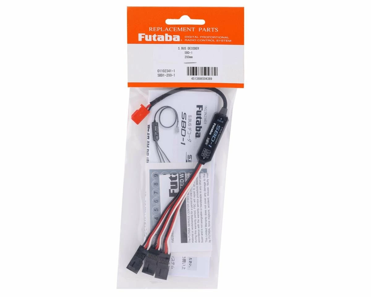 Futaba SBD-1 S.Bus Decoder (200mm) 4 Futaba SBD-1 S.Bus Decoder (200mm) - Image 2