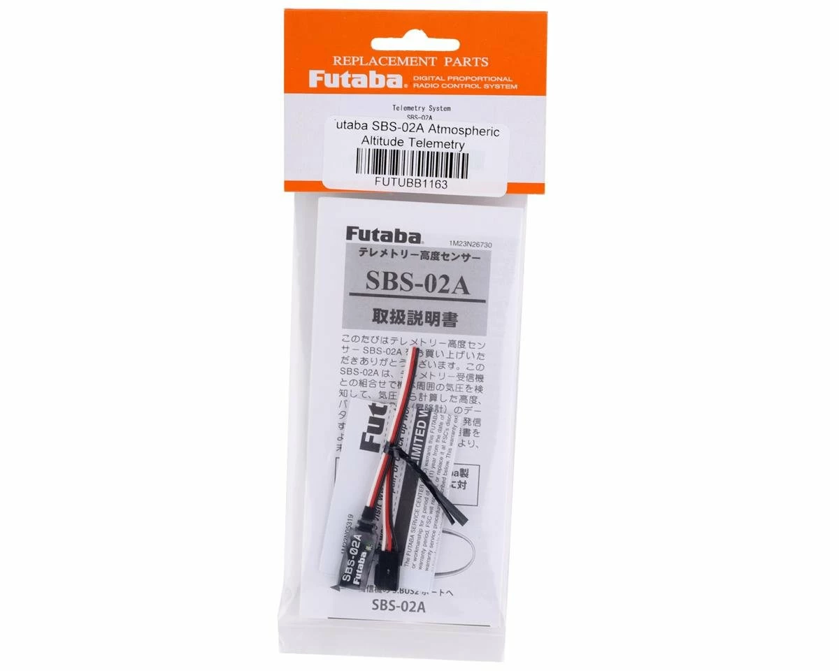 Futaba SBS-02A Atmospheric Altitude Telemetry Sensor 4 Futaba SBS-02A Atmospheric Altitude Telemetry Sensor - Image 2