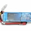 Gens Ace 3s LiPo Battery 45C (11.1V/2200mAh) w/T-Style Connector -Helicopters Sales gea22003s45d
