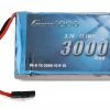 Gens Ace 1s LiPo Transmitter Battery (3.7V/3000mAh) w/JR Connector -Helicopters Sales gea30001stxjr
