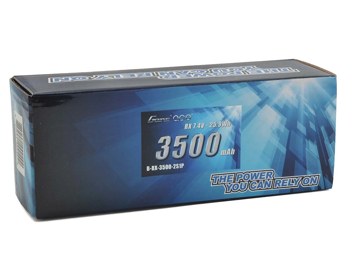 Gens Ace 2S LiPo Receiver Battery Pack (7.4V/3500mAh) 4 Gens Ace 2S LiPo Receiver Battery Pack (7.4V/3500mAh) - Image 2