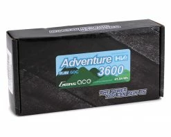 Gens Ace Adventure 3s LiHv Battery Pack 60C (11.4V/3600mAh) w/Universal Connector 7 Gens Ace Adventure 3s LiHv Battery Pack 60C (11.4V/3600mAh) w/Universal Connector -Helicopters Sales gea36003s60t3 2