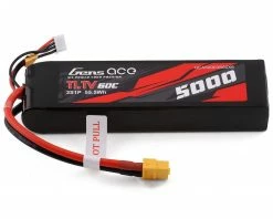 Gens Ace 3s LiPo Battery 60C (11.1V/5000mAh) w/XT-60 Connector