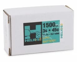 Helios RC 3S 45C LiPo Battery w/XT60 Connector (11.1V/1500mAh) -Helicopters Sales hel 3s1500 45 xt 1