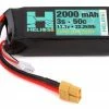 Helios RC 3S 50C LiPo Battery w/XT60 Connector (11.1V/2000mAh) -Helicopters Sales hel 3s2000 50 x6