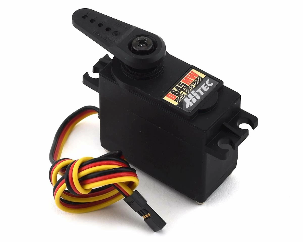 Hitec D645MW High Torque Metal Gear Servo (High Voltage) 3 Hitec D645MW High Torque Metal Gear Servo (High Voltage)