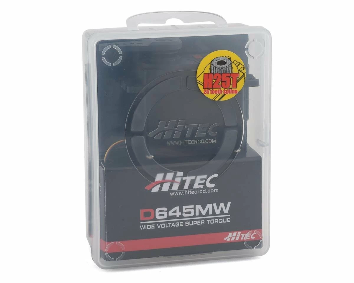 Hitec D645MW High Torque Metal Gear Servo (High Voltage) 5 Hitec D645MW High Torque Metal Gear Servo (High Voltage) - Image 3