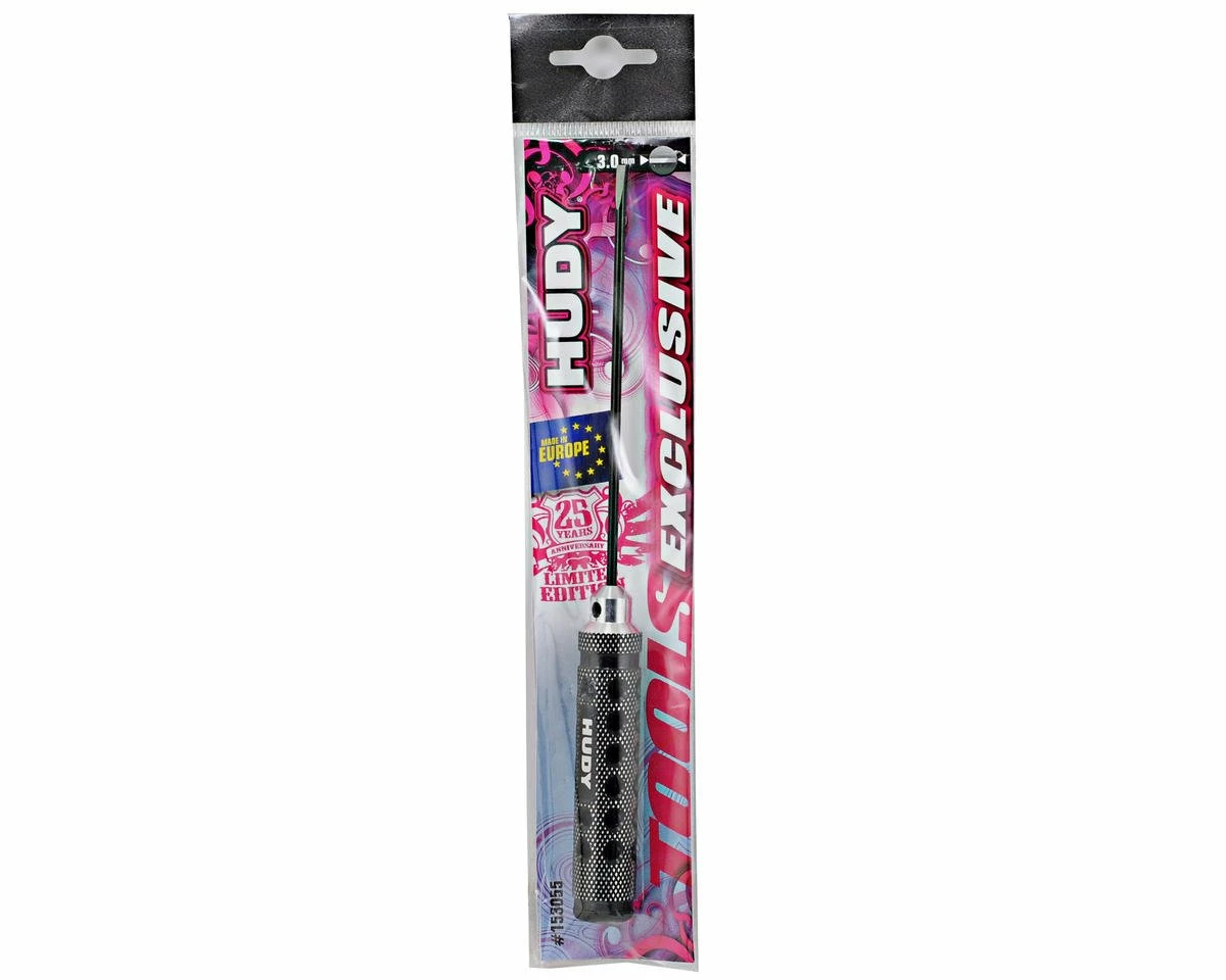 Hudy Limited Edition "Long" Slotted Screwdriver (3.0mm) 4 Hudy Limited Edition "Long" Slotted Screwdriver (3.0mm) - Image 2