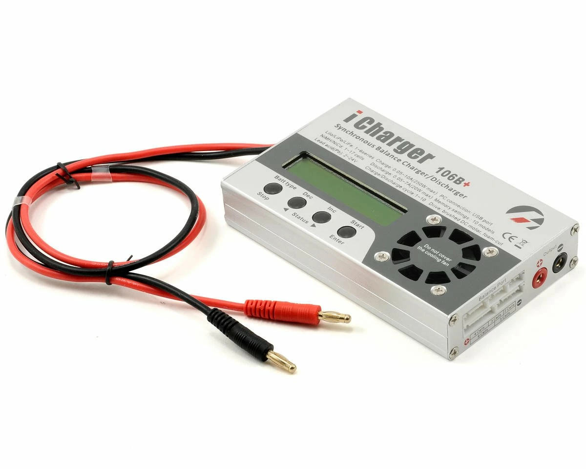 Junsi iCharger 106B+ Lilo/LiPo/Life/NiMH/NiCD DC Battery Charger (6S/10A/250W) 3 Junsi iCharger 106B+ Lilo/LiPo/Life/NiMH/NiCD DC Battery Charger (6S/10A/250W)