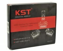 KST X20 Helicopter Brushless Servo Combo Pack -Helicopters Sales kstx20 combo 2
