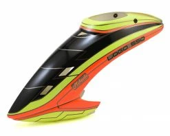 Mikado Logo 550 Canopy (Neon Yellow/Orange) (2017 Edition)