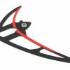 Mikado Logo 550 Carbon Vertical Fin (Red) -Helicopters Sales mik5178