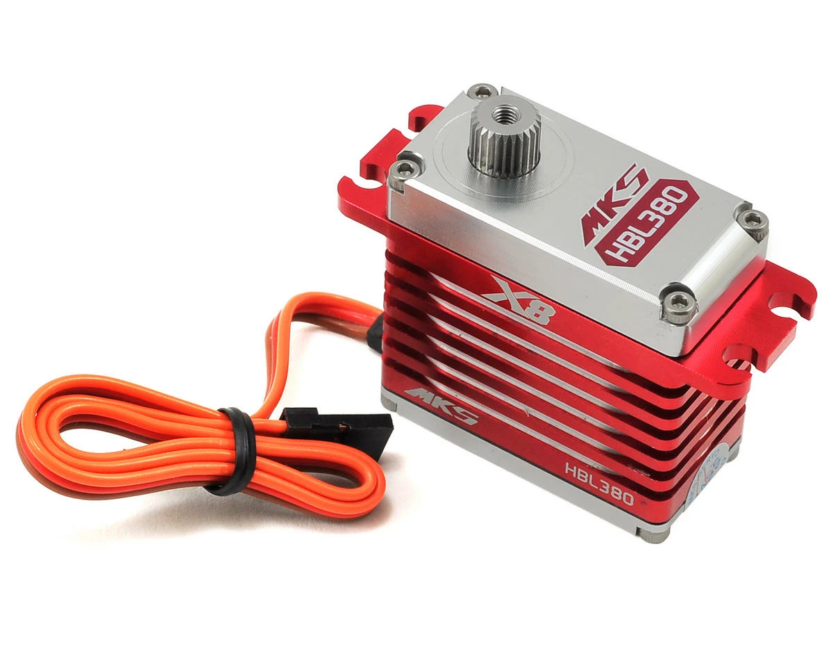 MKS Servos X8 HBL380 Brushless Ti-Gear High Torque Large Scale Servo (High Voltage) 3 MKS Servos X8 HBL380 Brushless Ti-Gear High Torque Large Scale Servo (High Voltage)