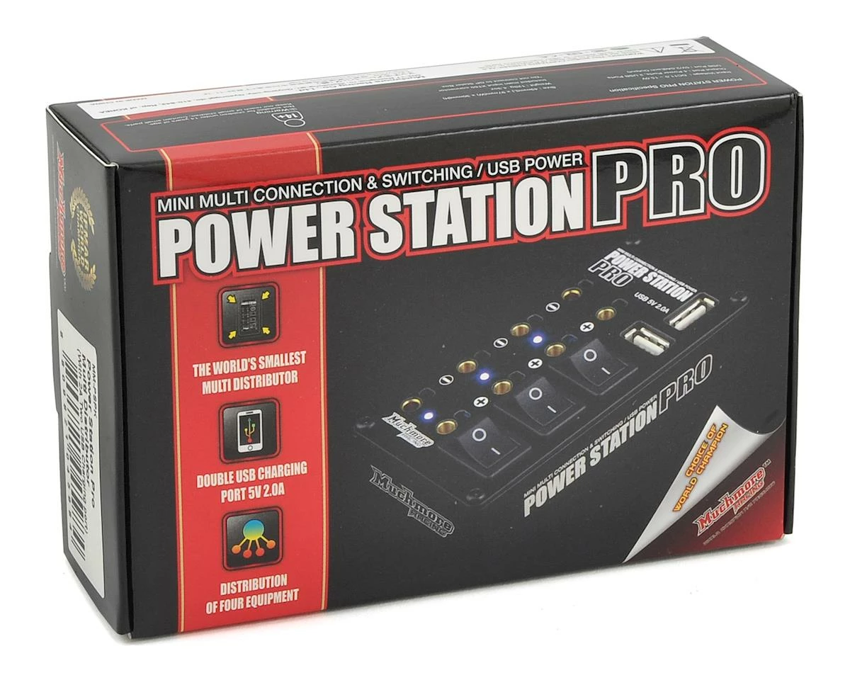 Muchmore Power Station Pro Multi-Distributor Box w/USB (Blue) 5 Muchmore Power Station Pro Multi-Distributor Box w/USB (Blue) - Image 3
