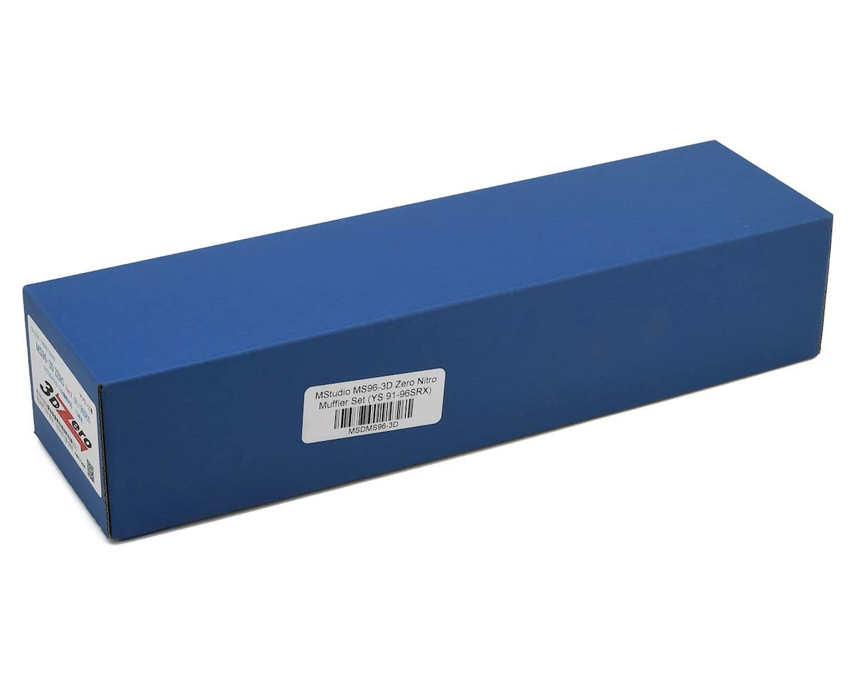 MStudio MS96-3D Zero Nitro Muffler Set (YS 91-96SRX) 4 MStudio MS96-3D Zero Nitro Muffler Set (YS 91-96SRX) - Image 2