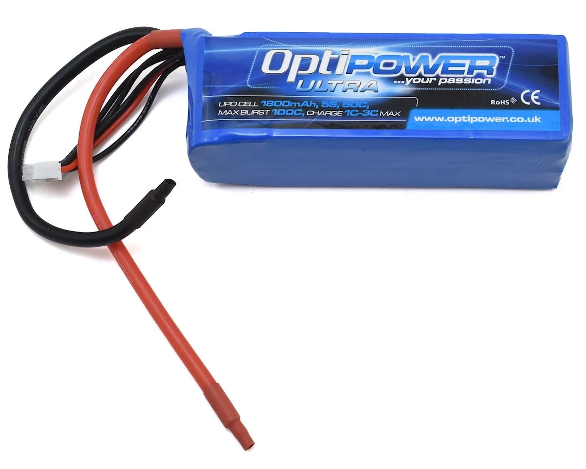 Optipower 5S 50C LiPo Battery (18.5V/1800mAh) 3 Optipower 5S 50C LiPo Battery (18.5V/1800mAh)
