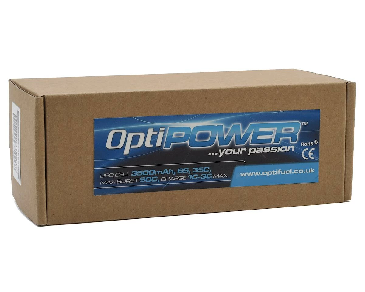 Optipower 6S 35C LiPo Battery (22.2V/3500mAh) 4 Optipower 6S 35C LiPo Battery (22.2V/3500mAh) - Image 2