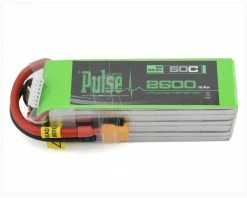 PULSE Ultra Power Series 6S LiPo Battery 50C (22.2V/2600mAh) w/XT60 Connector
