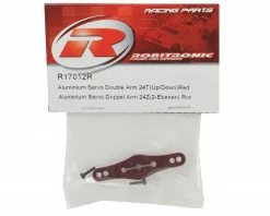 Robitronic Machined Aluminum Double Sided Servo Ho -Helicopters Sales rbor17012r 1