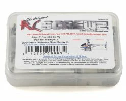 RC Screwz Align T-Rex 450 SE V2 Stainless Steel Screw Kit