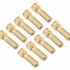 Ruddog 5mm Gold Cooling Head Bullet Plugs (10) -Helicopters Sales rdgrp 0311