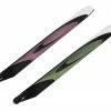 RotorTech 715mm "Ultimate" Flybarless Main Blade Set (Purple/Green) (Limited Edition) -Helicopters Sales rt 715 ule