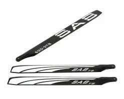 SAB Goblin 630mm Thunderbolt TBS Carbon Fiber Main Blade Set (3)