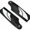 SAB Goblin 80mm Carbon Fiber Tail Blade Set (Black) 1 SAB Goblin 80mm Carbon Fiber Tail Blade Set (Black) -Helicopters Sales sab80tbs